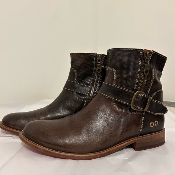 BED STU Becca Lux Leather Ankle Boots - Picture 12 of 15